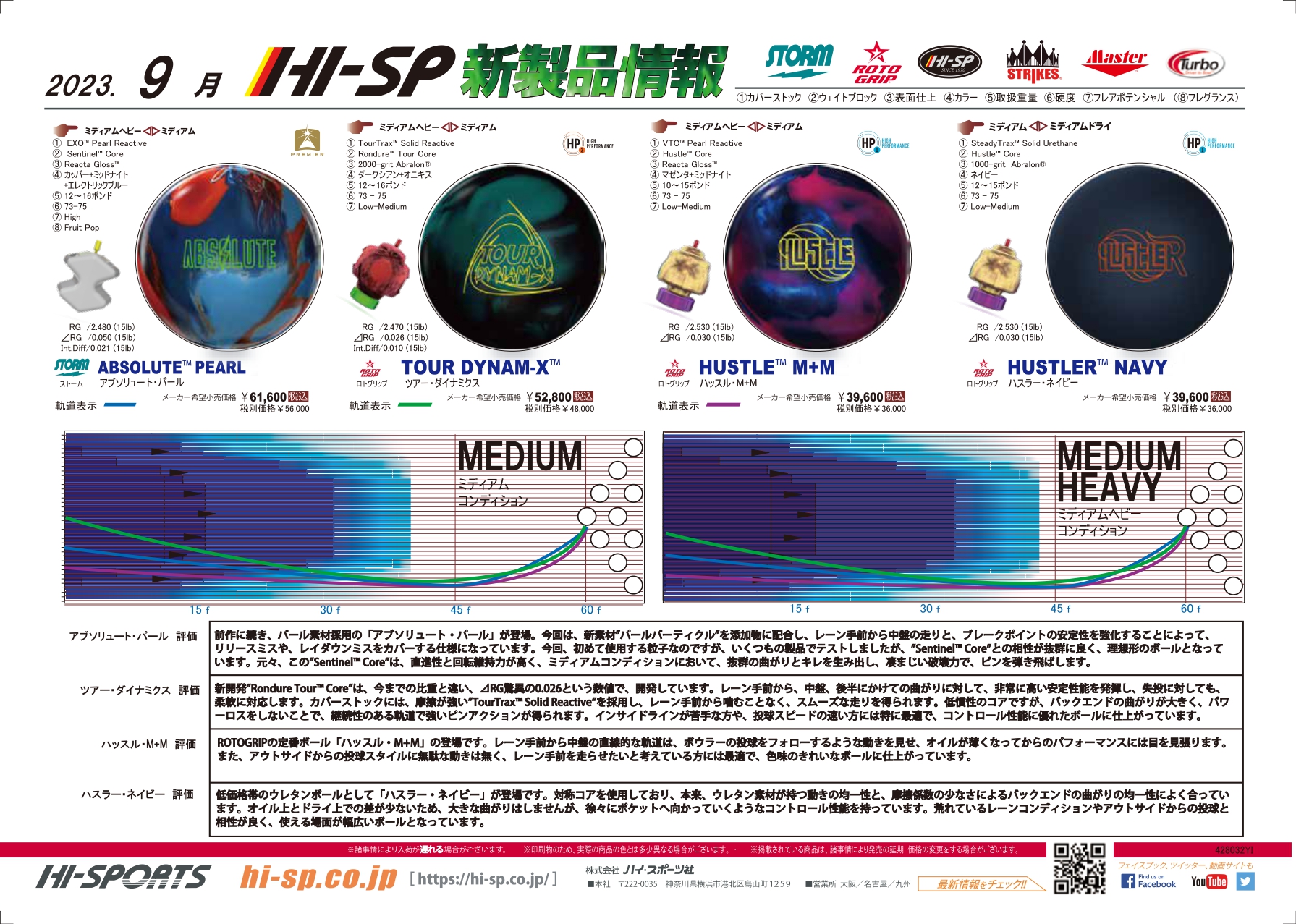 ツアー・ダイナミクス【2023年9月発売】 | ムサシボウル・プロショップ 